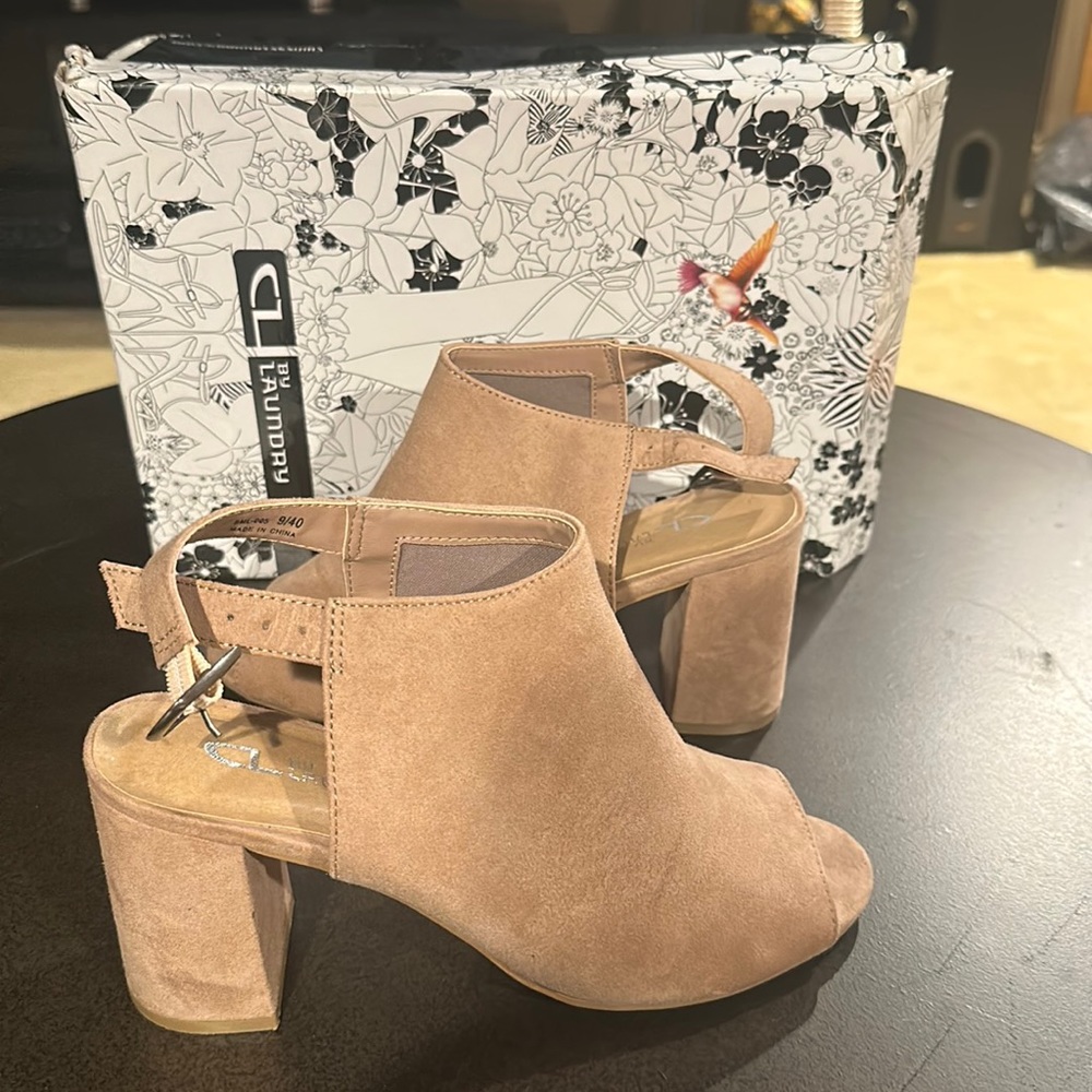 CL by Laundry Pale Blush Heels